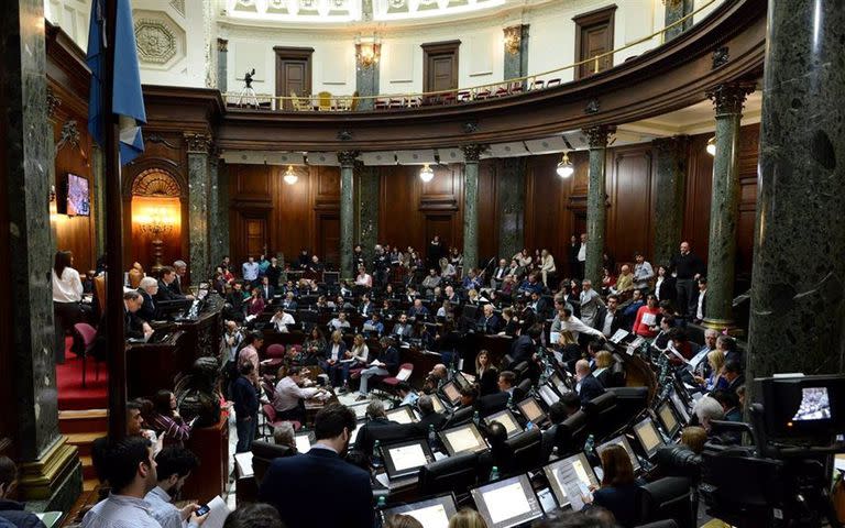 Los legisladores porteños, tras aprobar la ley