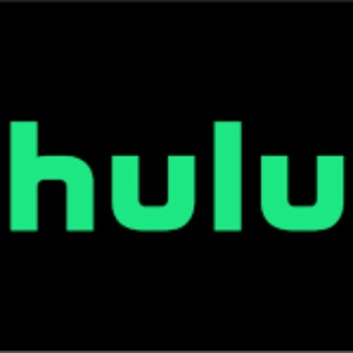 Green Hulu Logo on Black Background