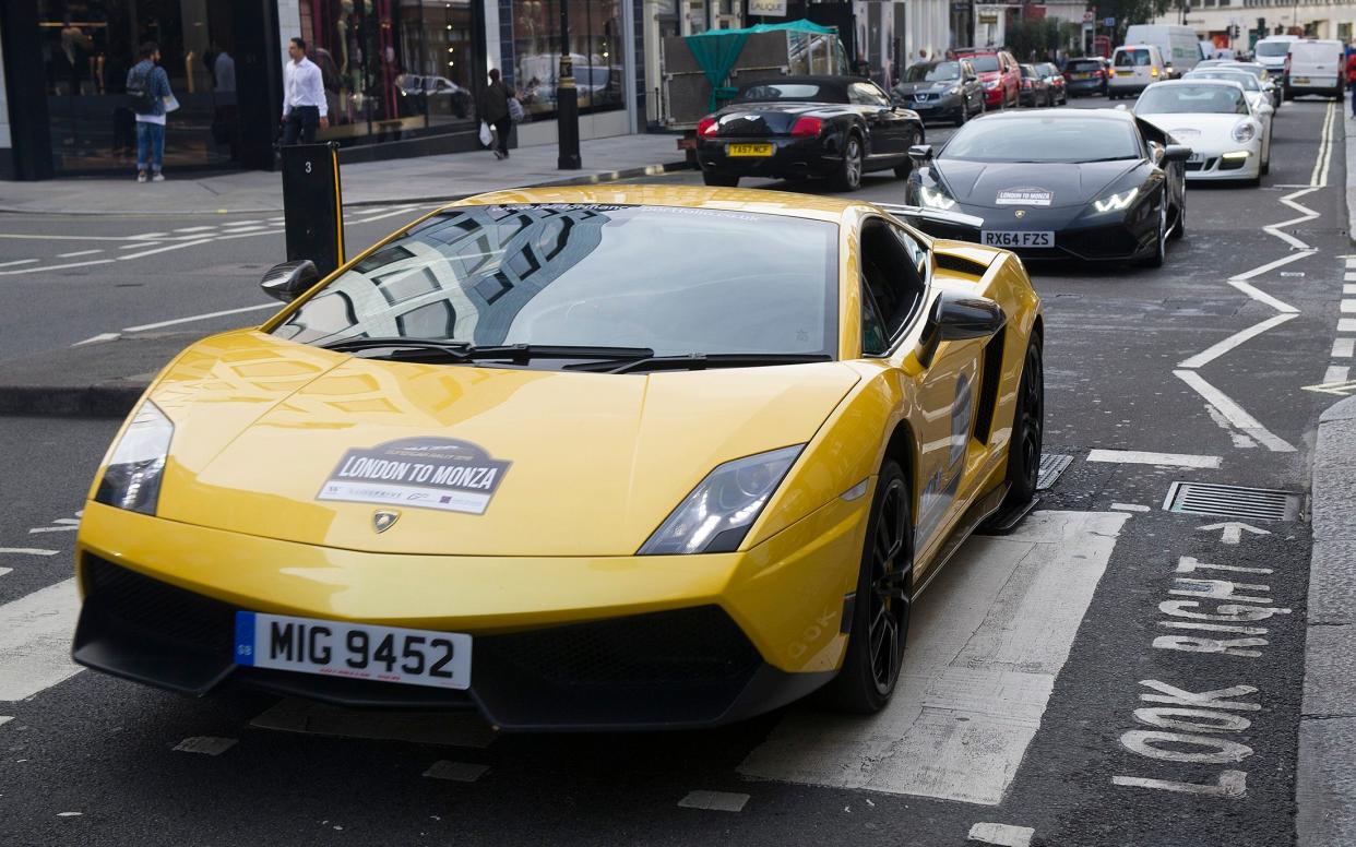 A supercar in London - Eddie Mulholland