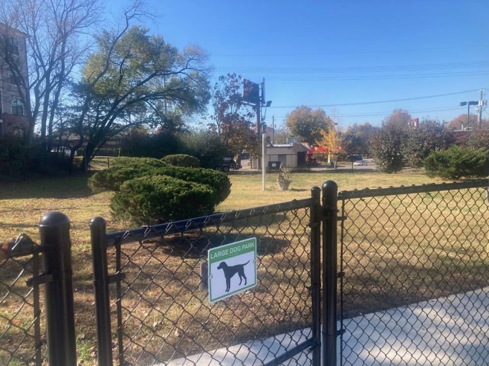 The dog park at the Sam Duff Memorial Park officially opened on Nov. 4, 2022.