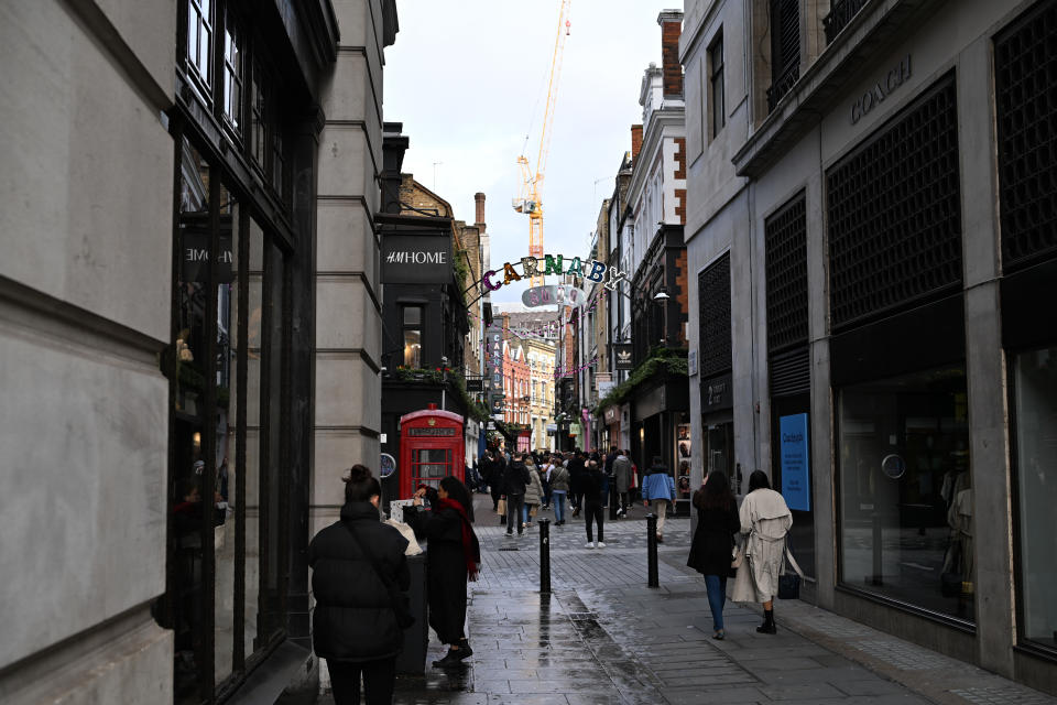 Carnaby Street in London
