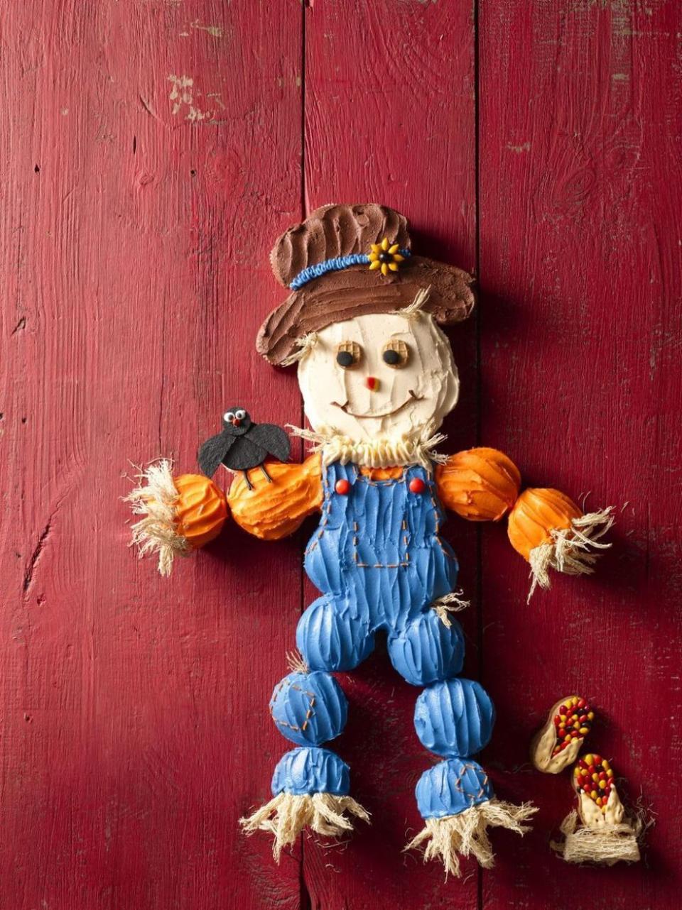 Cupcake Scarecrow