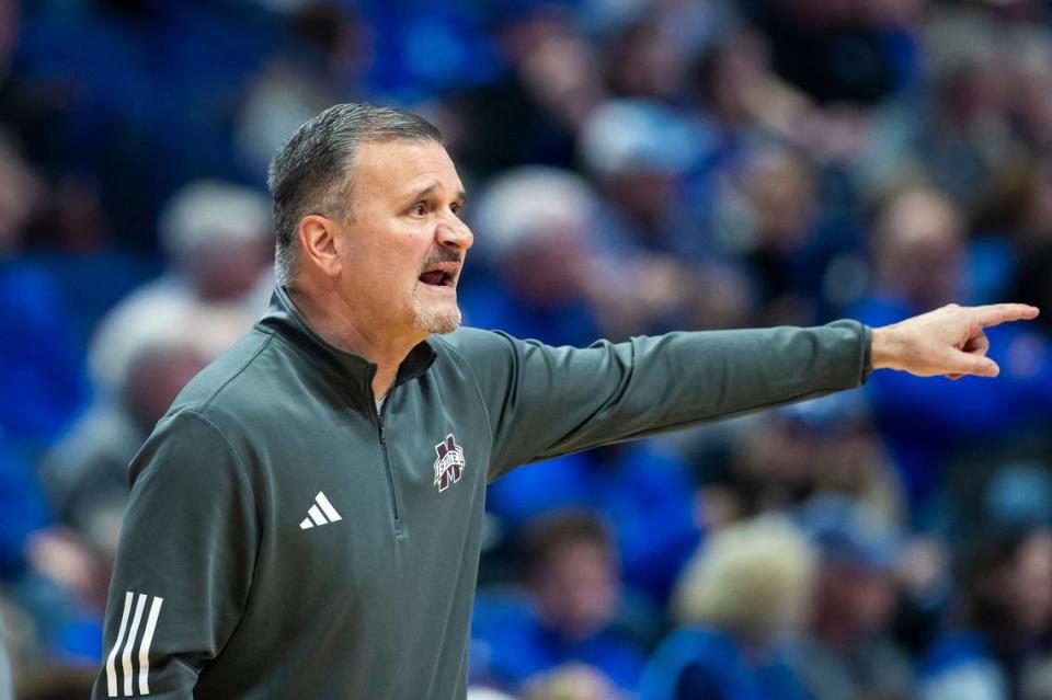 Mississippi State Bulldogs coach Chris Jans will seek his first win over Kentucky when the Wildcats visit Starkville on Tuesday.