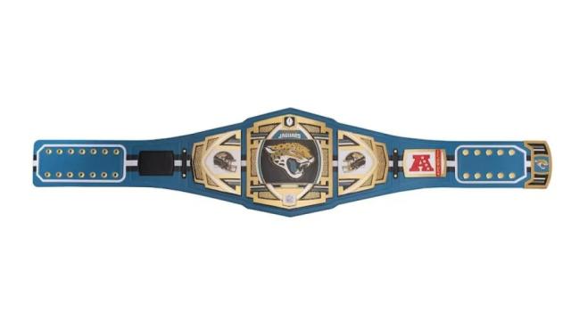 WWE X NFL Partnership Excludes Jacksonville Jaguars Title Belt For Weird  Reason