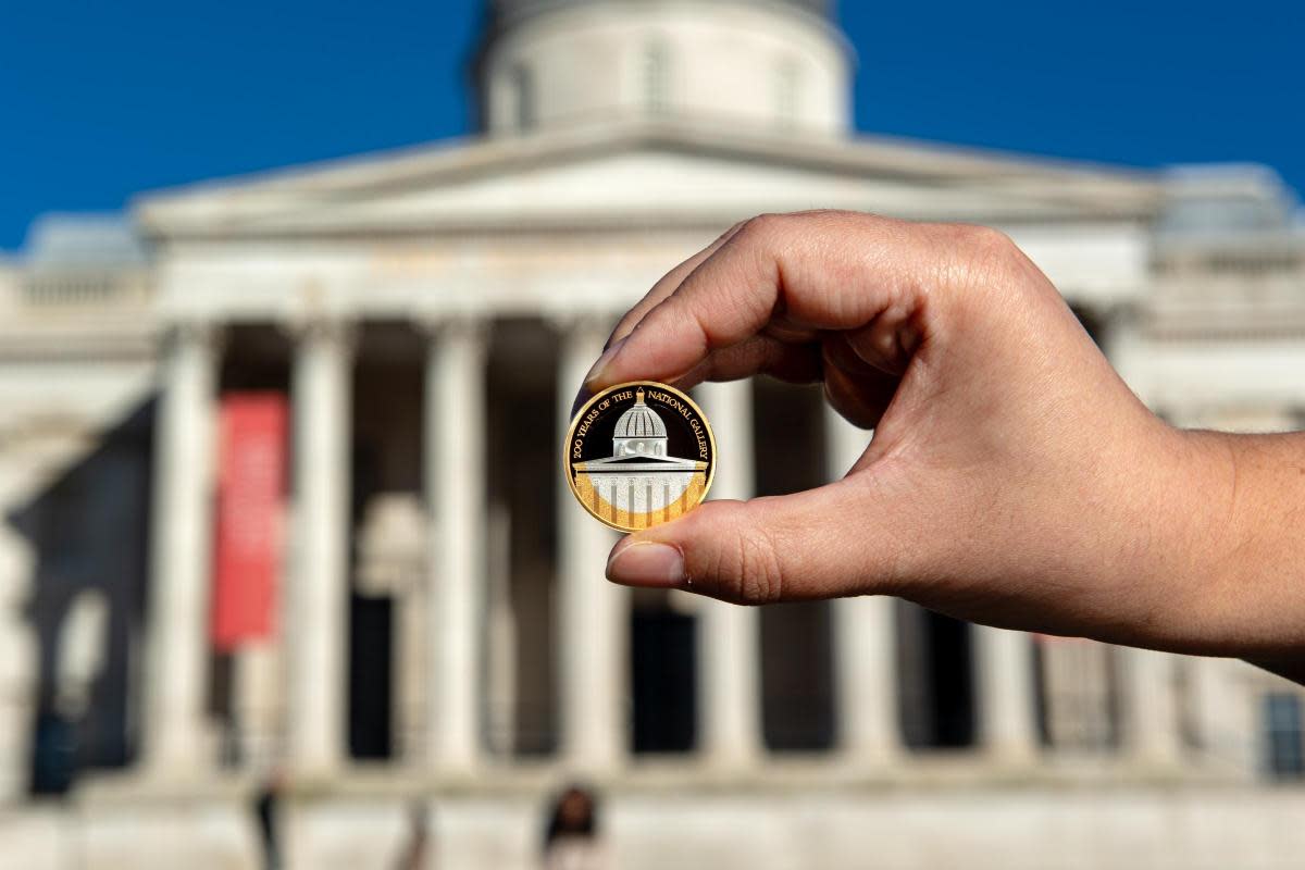 The Royal Mint has unveiled a new £2 coin celebrating 200 years of the National Gallery <i>(Image: PA/Royal Mint)</i>