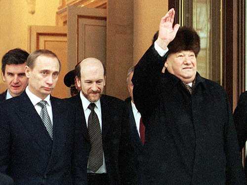 boris yeltsin putin