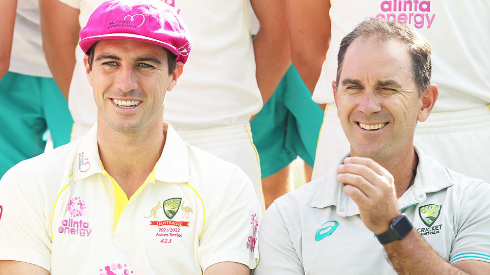 Justin Langer will no longer coach the Australian cricket team, after months of speculation about his future beyond 2022. (Photo by Mark Metcalfe/Getty Images)