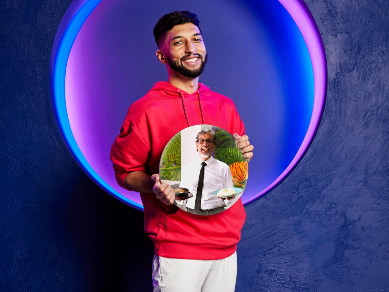 The Circle series three finalist Hashu, who played the game as restaurant owner Syed (Channel 4)