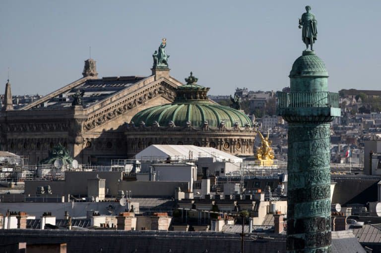 L'Opéra de Paris, le 22 avril 2020 - JOEL SAGET © 2019 AFP