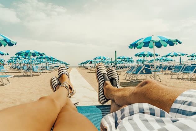 Some couples are opting to go on vacation together, even after they've ended their relationship.