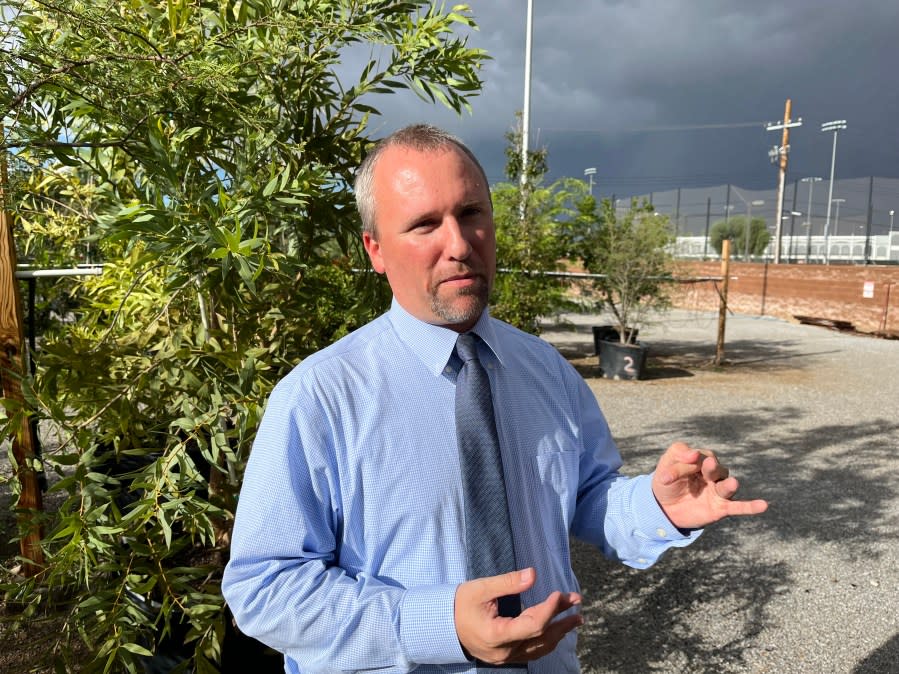 Marco Velotta, chief sustainability officer for the City of Las Vegas. (Greg Haas / 8Newsnow)