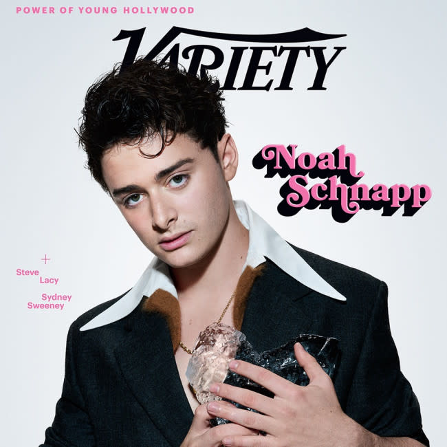 Noah Schnapp en la portada del nuevo número de Variety credit:Bang Showbiz