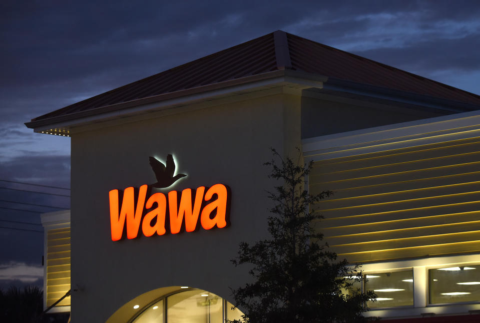 ORLANDO, UNITED STATES - 2019/12/19: A  Wawa convenience store and gas station seen on the day the company's CEO announced that the firm is investigating a massive data breach that has potentially affected all 700 of their locations. Malware discovered on Wawa payment processing servers on December 10, 2019 affected customers' credit and debit card information from March 4, 2019 until the breach was contained on December 12, 2019. (Photo by Paul Hennessy/SOPA Images/LightRocket via Getty Images)