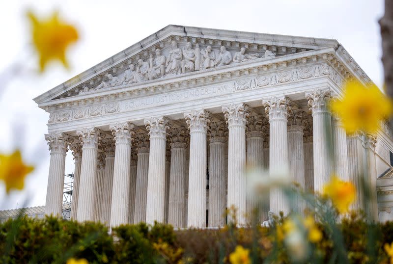 FILE PHOTO: The United States Supreme Court building in Washington