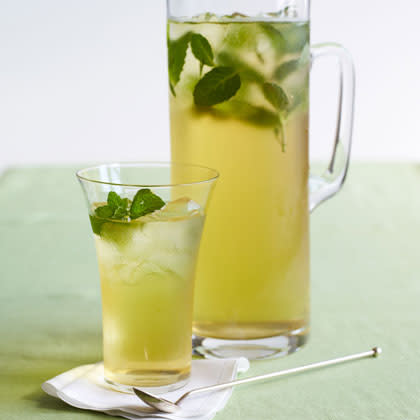 Minty Iced Green Tea