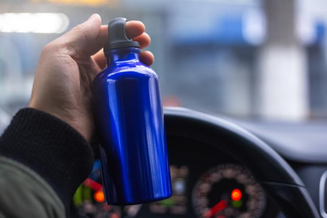 If You Kept This Drink in Your Car, Don't Consume It, Experts Say