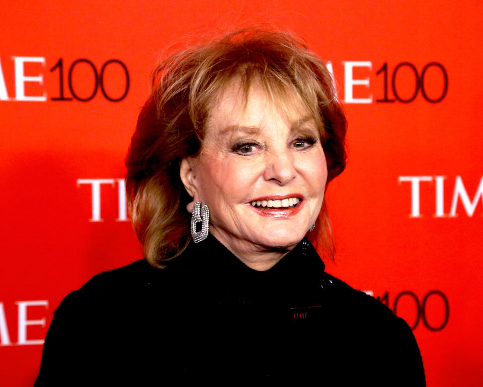 NEW YORK, NY - APRIL 21: (EDITOR'S NOTE: This image was created using digital filters.) Barbara Walters attends the 2015 Time 100 Gala at Frederick P. Rose Hall, Jazz at Lincoln Center on April 21, 2015 in New York City.  (Photo by Taylor Hill/Getty Images)