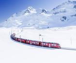 <p>For a snow holiday to remember, take to Switzerland, where a magical winter wonderland awaits in the form of iconic red train, the Glacier Express. </p><p>The world-famous railway ride will take you past snowy peaks, dramatic ravines and pretty villages. Experience it on a five-day dream holiday next winter, where you'll also enjoy a cruise on Lake Thun and visit the colourful lakeside city of Lucerne.</p><p><a class="link " href="https://www.countrylivingholidays.com/tours/switzerland-swiss-alps-glacier-express-tour" rel="nofollow noopener" target="_blank" data-ylk="slk:FIND OUT MORE">FIND OUT MORE</a></p>