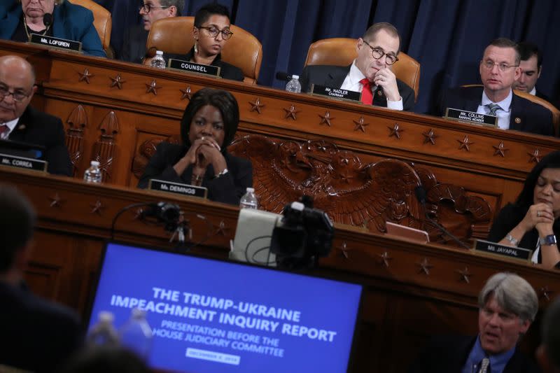 House Judiciary Committee holds evidenciary hearing on Trump impeachment inquiry on Capitol Hill in Washington