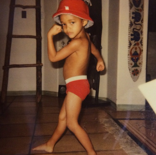 Well, at least he’s stayed true to his roots. Jaden has always loved hats, as this #TBT shows. We’re not sure if he has remained true to his love of red undies. We’ll let someone else do the research on that. (Photo: Instagram)