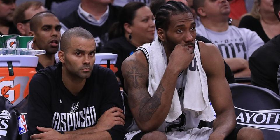 Kawhi Leonard Tony Parker