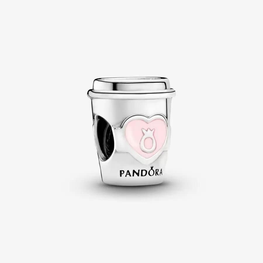 25) Pandora Take a Break Coffee Cup Charm