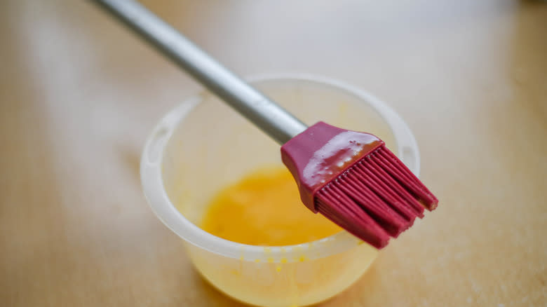 Melted butter and pastry brush