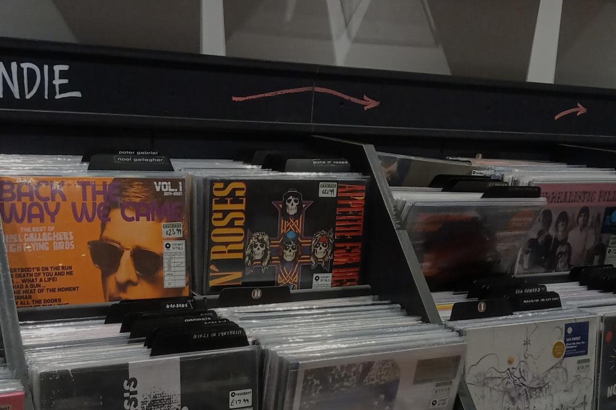My favourite record shop in Brighton, 'Resident Records'. <i>(Image: Isobel Palmer)</i>
