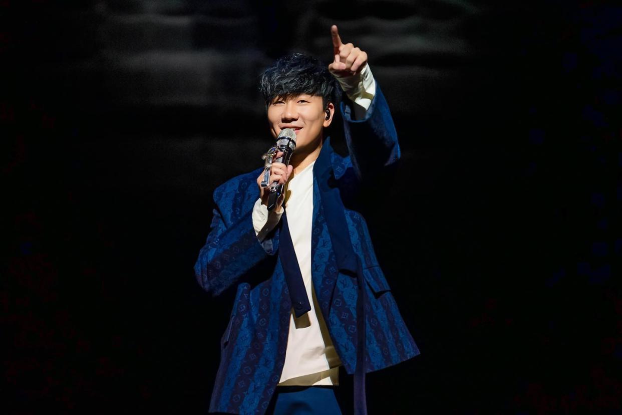 Singaporean singer-songwriter JJ Lin held his first Singapore concert in two years on 27-28 November 2021 at the Sands Theatre at Marina Bay Sands. (Photo: JJ Lin/Facebook)