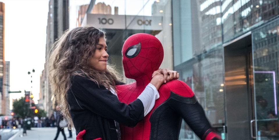 spider man far from home tom holland zendaya