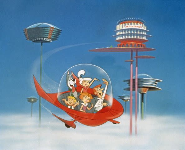 <p>This futuristic family shot to fame during its <a href="https://www.amazon.com/Jetsons-Complete-First-Season/dp/B000HCSWPG?tag=syn-yahoo-20&ascsubtag=%5Bartid%7C10055.g.38884917%5Bsrc%7Cyahoo-us" rel="nofollow noopener" target="_blank" data-ylk="slk:1962 to 1963 run;elm:context_link;itc:0;sec:content-canvas" class="link ">1962 to 1963 run</a>. New episodes were created from 1985 to 1987, and the show ran in syndication on Saturday mornings for decades. And what kid didn’t daydream of a robot maid or a spaceship after watching? There was also a 1990 <a href="https://www.amazon.com/Jetsons-Movie-George-OHanlon/dp/B0027WIFKG/?tag=syn-yahoo-20&ascsubtag=%5Bartid%7C10055.g.38884917%5Bsrc%7Cyahoo-us" rel="nofollow noopener" target="_blank" data-ylk="slk:feature film.;elm:context_link;itc:0;sec:content-canvas" class="link ">feature film.</a> </p><p><a class="link " href="https://go.redirectingat.com?id=74968X1596630&url=https%3A%2F%2Fwww.hbomax.com&sref=https%3A%2F%2Fwww.goodhousekeeping.com%2Flife%2Fg38884917%2Fbest-cartoons-of-all-time%2F" rel="nofollow noopener" target="_blank" data-ylk="slk:WATCH ON HBO MAX;elm:context_link;itc:0;sec:content-canvas">WATCH ON HBO MAX</a></p>