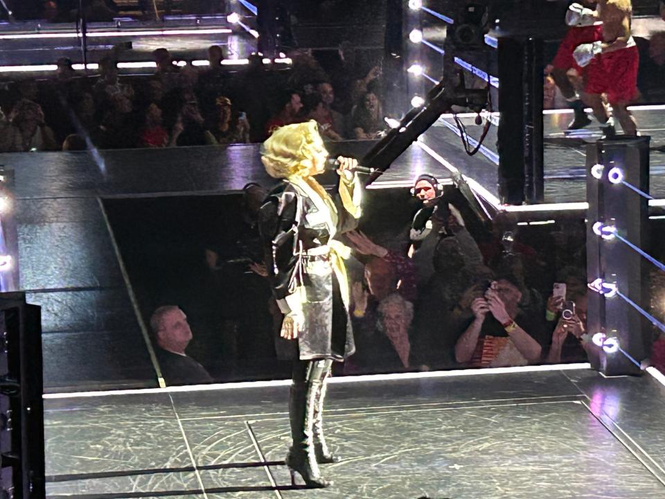 Madonna at PPG Paints Arena this past Monday.