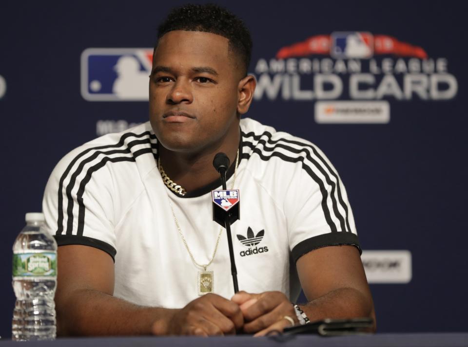 New York Yankees starting pitcher Luis Severino (AP Photo/Frank Franklin II)