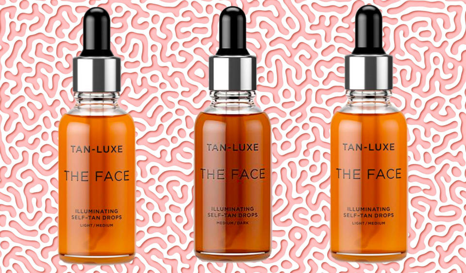 Tan-Luxe The Face Self-Tan Drops are the safest way to get the most natural-looking tan in town. (Photo: HSN)