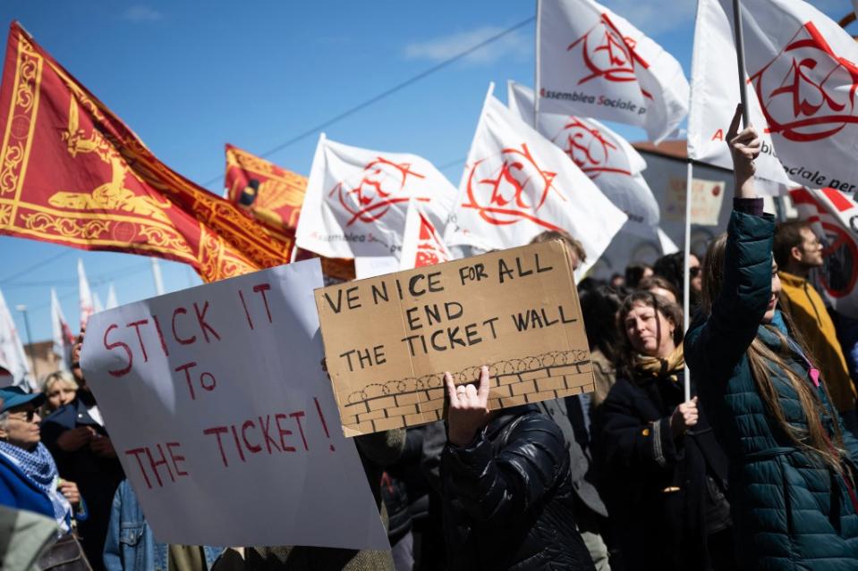 Locals said that the small fee being charged will do nothing to correct the real problems facing the ever-shrinking city. AFP via Getty Images