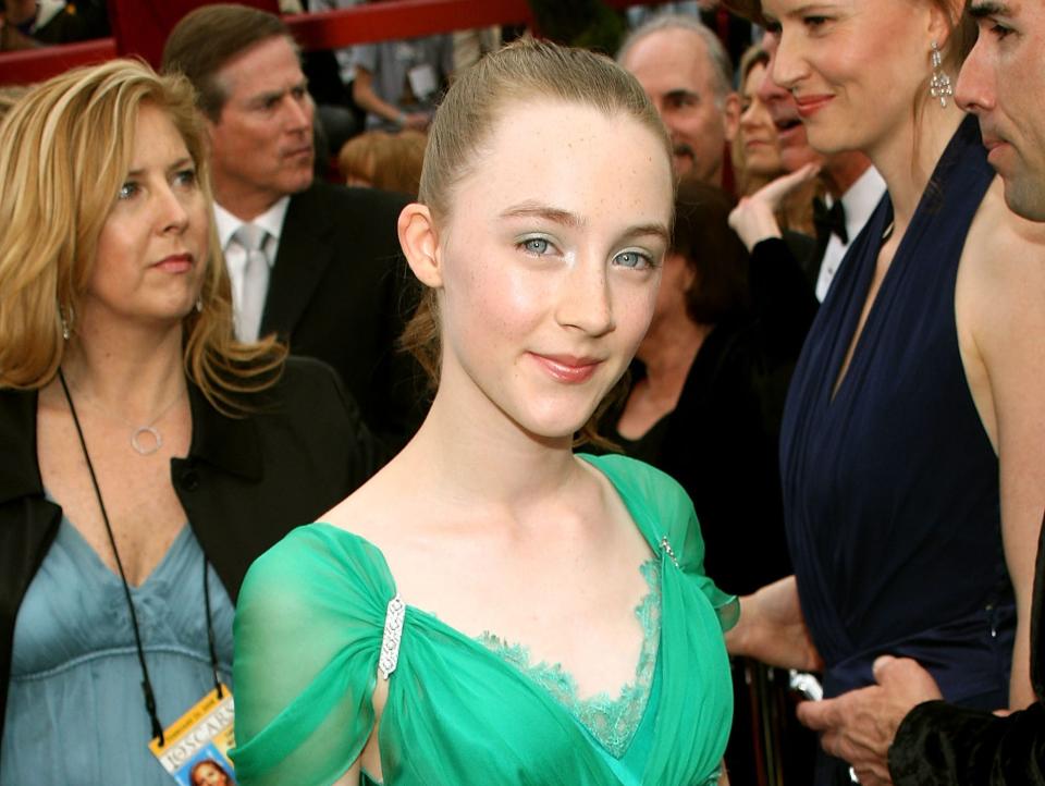 Saoirse Ronan at the Oscars in 2008.