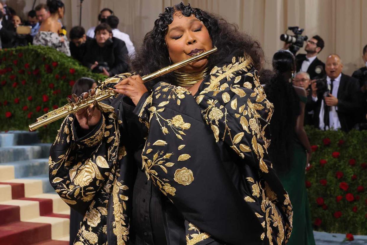Lizzo attends The 2022 Met Gala Celebrating "In America: An Anthology of Fashion" at The Metropolitan Museum of Art on May 02, 2022 in New York City.