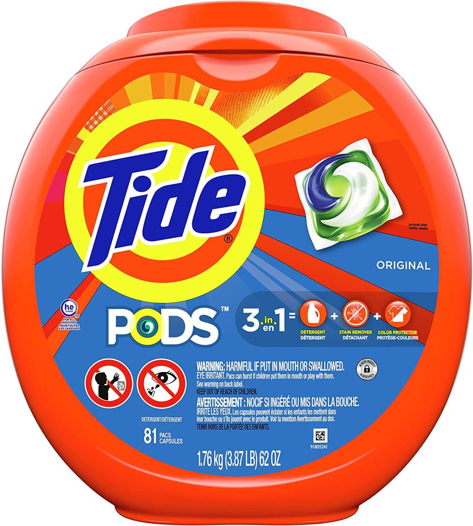 tide pods laundry detergent