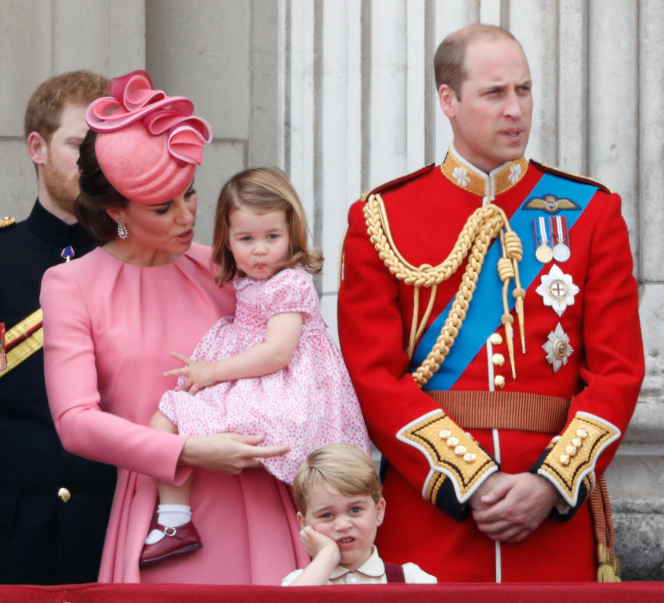 <p>“How long do we have to stay to watch this boring parade?” Source: Getty </p>