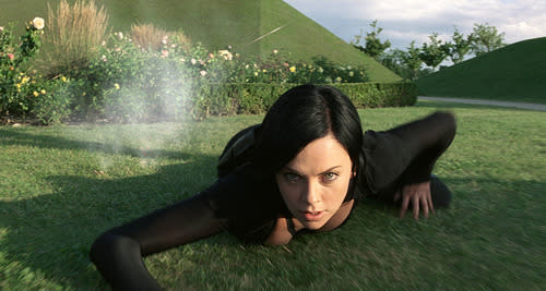 Charlize Theron hurt her neck on ‘Aeon Flux’