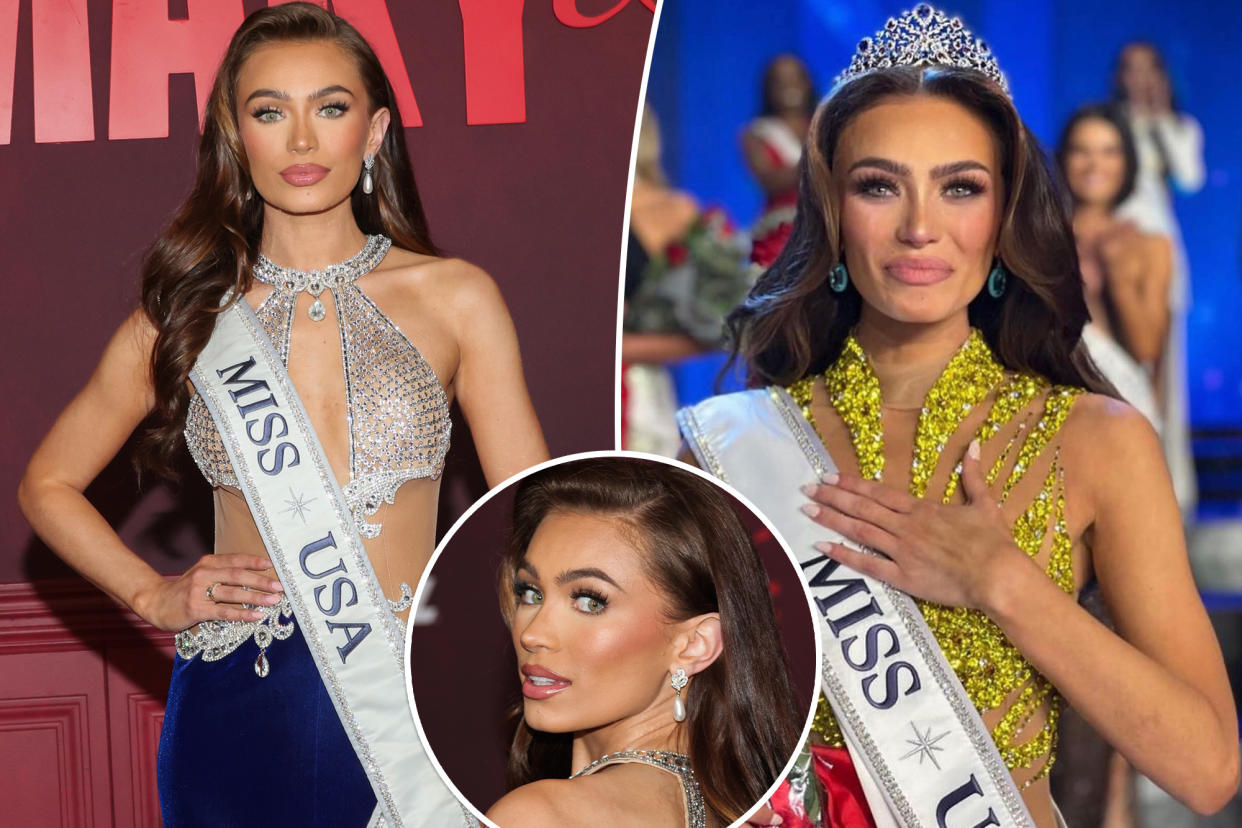 Miss USA Noelia Voigt has stepped down after just seven months, seemingly citing her mental health.