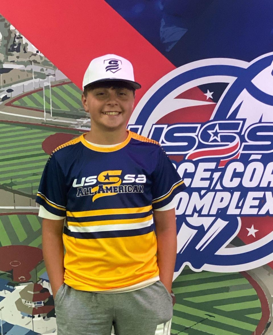 Meadowbrook 8th grader Kolton Perez recently competed in the USSSA All American Games at the Space Camp Complex in XXXX Florida.