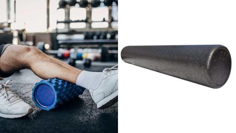Try a foam roller for some self-myofascial massage.