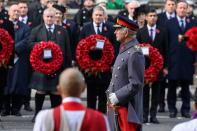 Remembrance Sunday ceremony at the Cenotaph on Whitehall in London