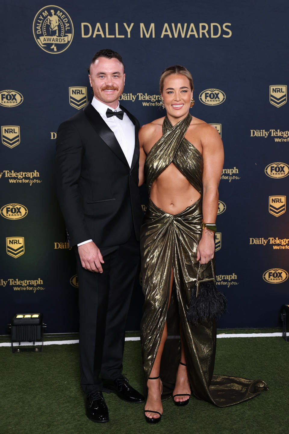 Jake Callister and Isabelle Kelly at the Dally M.