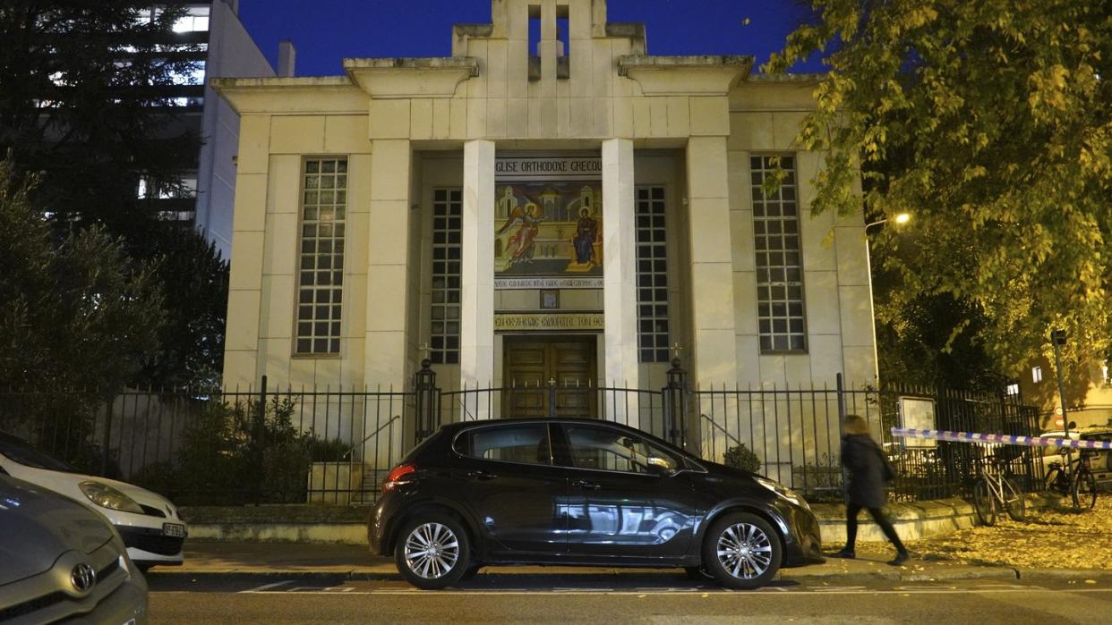 Tatort: Die griechisch-orthodoxe Kirche in Lyon.