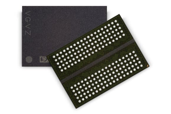 Two Micron memory chips.