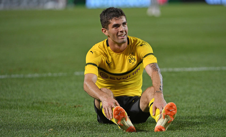 Christian Pulisic at rest.