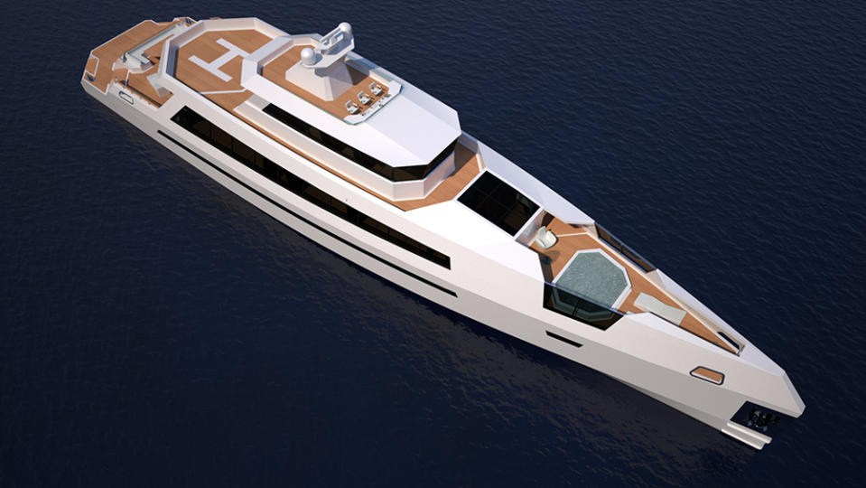 Diamond 58 Superyacht Concept