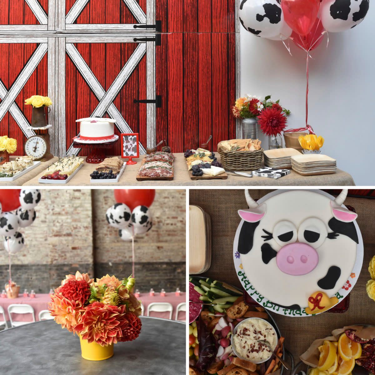 barnyard first birthday party ideas